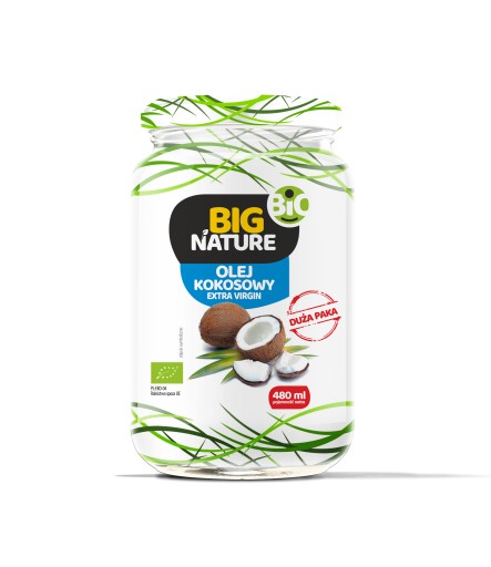 BIG NATURE BIO EXTRA PANENSKÝ KOKOSOVÝ OLEJ 480ml