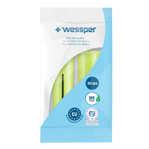 UHLÍKOVÝ VODNÝ FILTER WESSPER pre fľašu s filtrom DAFI SOFT a SOLID, 2 ks.
