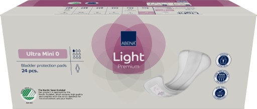 Abena Light Ultra Mini hygienické vložky 24 ks