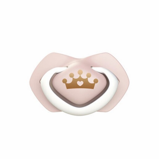 Canpol baby Cumlík silikónový 6-18m symetrický ROYAL BABY 2 ks 22/651