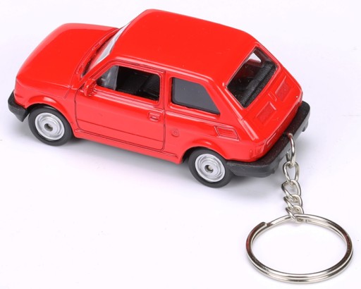 WELLY FIAT 126P RED 1:60 NOVÝ KOVOVÝ MODEL