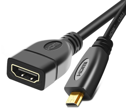 HDMI kábel (F) MICRO HDMI (M) 1.4 4K ADAPTÉR