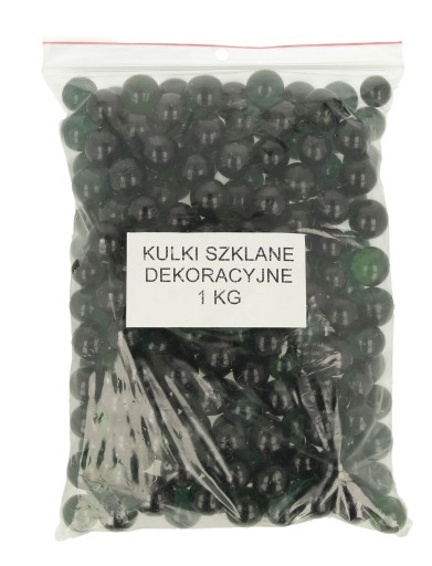 ČIERNE SKLENENÉ GULIČKY DO HRY NA RACI 50 ks