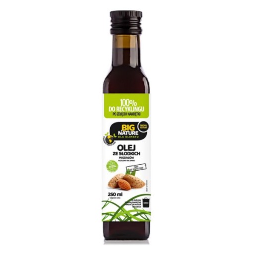 Big Nature Sladký mandľový olej 250 ml