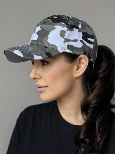 DÁMSKA PÁNSKA BEJZBALOVÁ ČIAPKA ŠPORTOVÁ POHODLNÁ LETNÁ LETNÁ CAMO FARBA