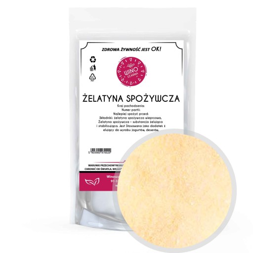 Potravinová želatína z bravčového mäsa - 100 g