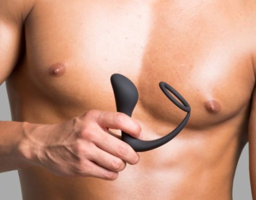 MASÁŽER PROSTATY ANÁLNY PRUG PENIS PRSTEŇ