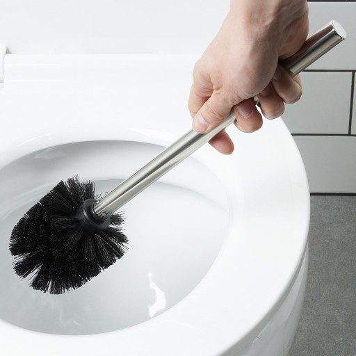 WC kefa, náhradná oceľová WC kefa, náhradná vložka na čistenie WC