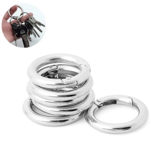 KARABÍNA 25 MM KRÚŽOK NA KĽÚČENKU ODZNAK KOLESÁK KĽÚČENKY KABELKY