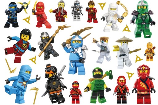 UMÝVAJÚCE TETOVANIE PRE DETI NINJAGO NINJA GO CG395
