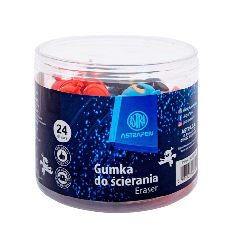 ASTRA Ninja MIX ERASER 3 ks.