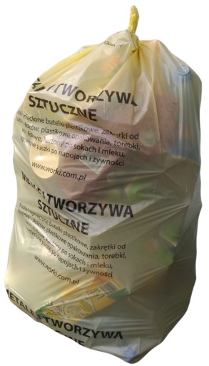 Segregačné vrecia Plastové 120L 10 ks.