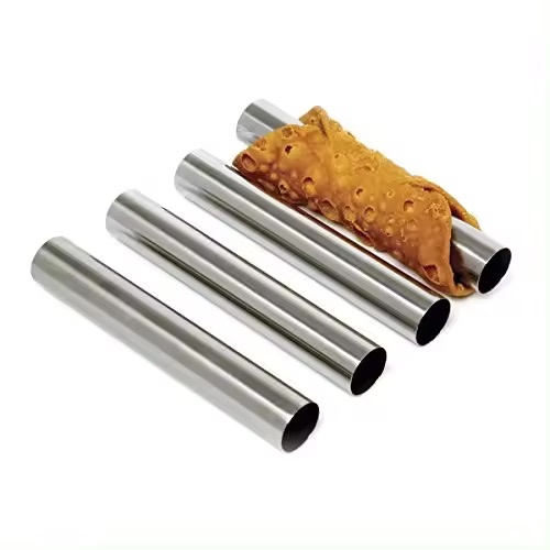 Formy na rúrky, formy na rúrky na cannoli, sada 10 kusov, jednoduché