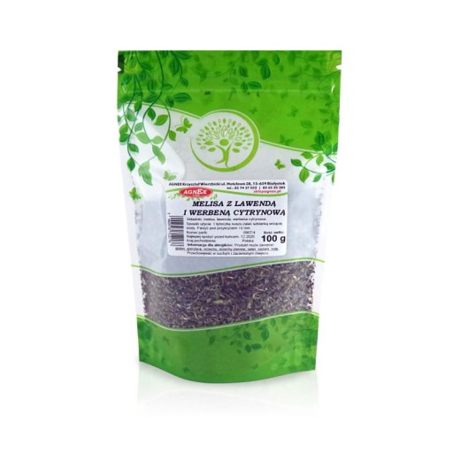 MELISA ČAJ S LEVANDUĽOU a CITRONOM VERBENA 100g