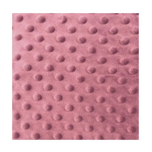 Fleece, materiál MINKY 53 - špinavá ružová, super mäkká