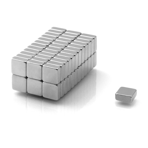SILNÝ NEODYMIOVÝ MAGNET MPŁ 10x10x2 N38
