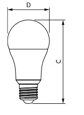 LED ŽIAROVKA CorePro A60 E27 13W=100W 6500K 1521lm PHILIPS
