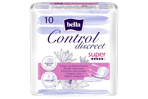 BELLA CONTROL DISKRÉTNE VLOŽKY Super 10 ks.
