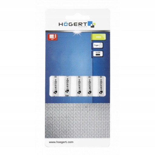 HOEGERT PÍLOVÝ LIST NA KOV 12TPI 76MM 5 ks.