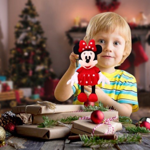 Myška Minnie Roztomilá PLYŠOVÁ MASKOTKA OD DISNEY 25 CM
