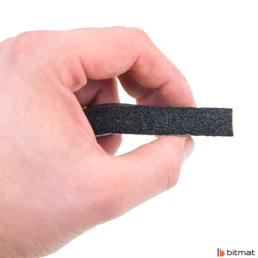 SAMOLEPIACIE TESNENIE NA DVERE, OKNÁ, BRÁNU, GUMU, PENOVÉ gumy, 13 mm, 1 m
