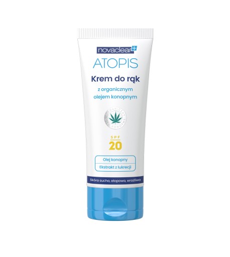 NovaClear Atopis Krém na ruky s konopným olejom 50 ml