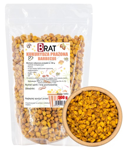 BARBECUE CORN PORNISHED BBQ corn 500g