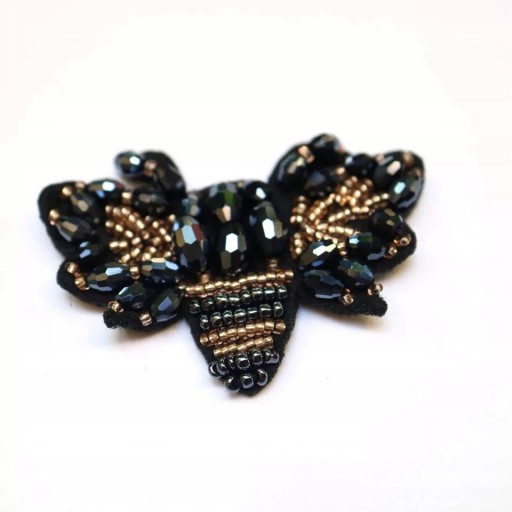 Korálky Patch Fly Motýlik Insect Rhinestones