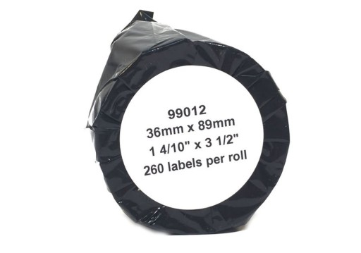 Štítky Samolepky pre DYMO 99012 36*89 mm / 260 ks