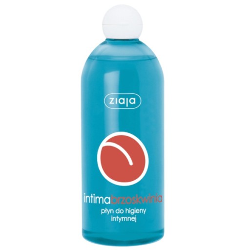 ZIAJA Tekutý prípravok na intímnu hygienu Broskyňa 500ml