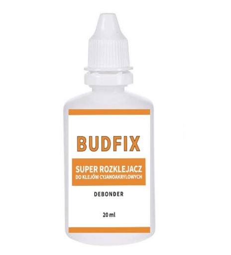 Odstraňovač lepidla Cyj.acr. 20 g BUDFIX