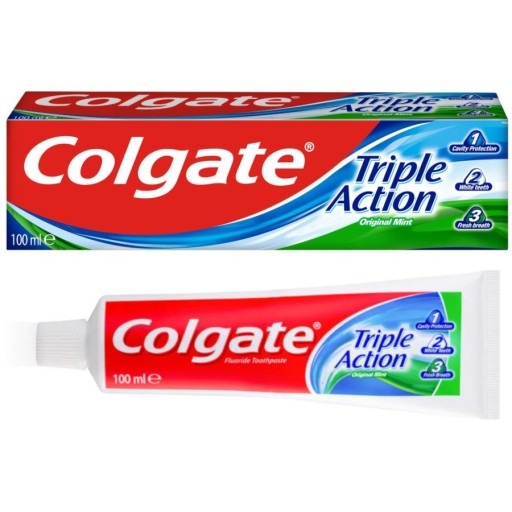 Colgate TRIPLE ACTION mätová zubná pasta 100ml