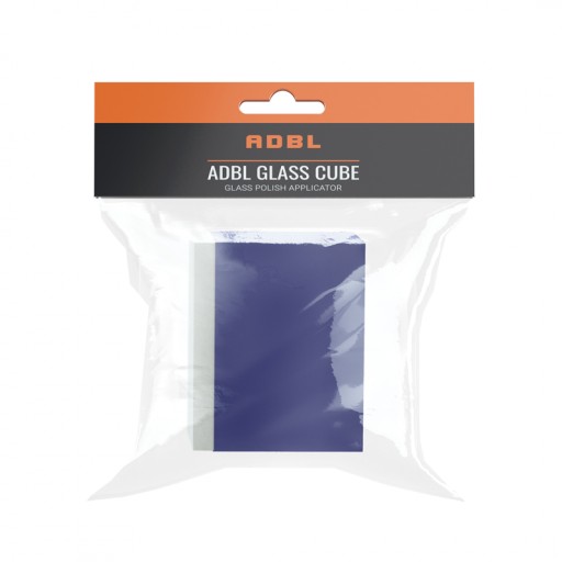 Plstený blok ADBL Glass Cube na ručné leštenie skla, plstená podložka