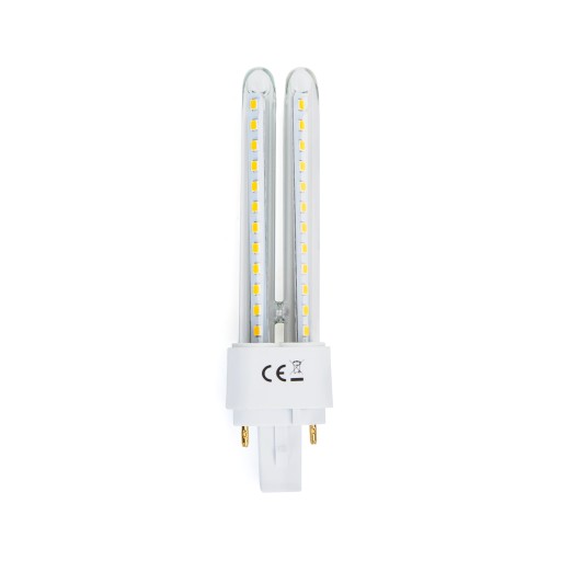 LED PLC žiarovka G24d-3 CCD trubicová 2U 230V 11W 1070Lm 4000K NEUTRÁLNA farba