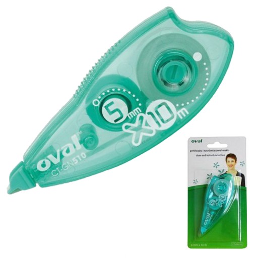 OVÁLNY KANCELÁRSKY KOREKTOR V PÁSKE 5mm 1m CT-GN510