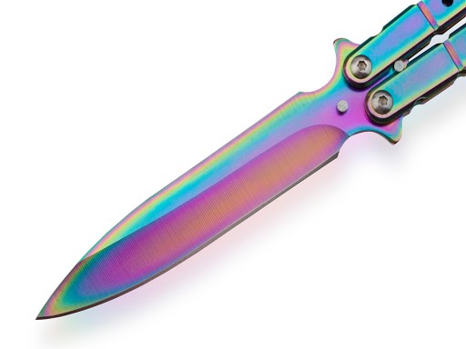 BOTTERFLY KNIFE RAINBOW BALISONG CS:GO SKLADACIE TRIKY RAINBOW COUNTER