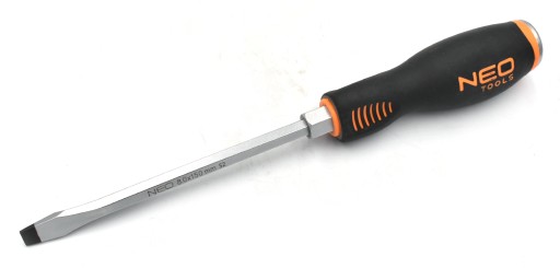 Plochý dierovací skrutkovač 6,5 x 125 mm, S2