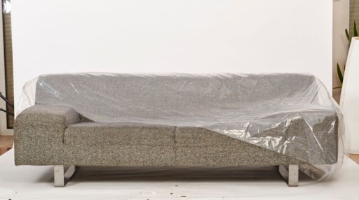 Ochranná fólia 1-miestna pohovka 243,8 x 137,2 cm HRÚBKA 50 mikrónov