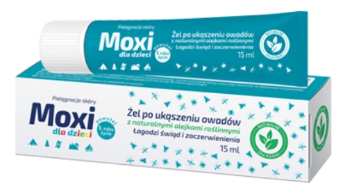 MOXI gél na štípanie hmyzom pre deti, 15 ml