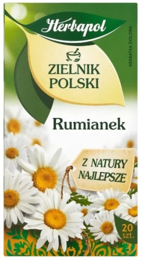 Herbapol Harmančekový čaj Poľský herbár 20 vrecúšok