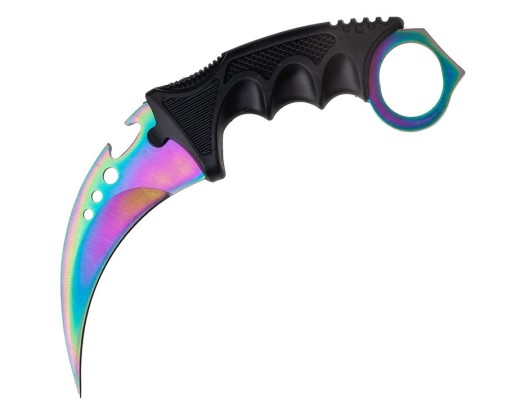 INDONESIA KARAMBIT Nôž RAINBOW CAW CSGO 19 cm