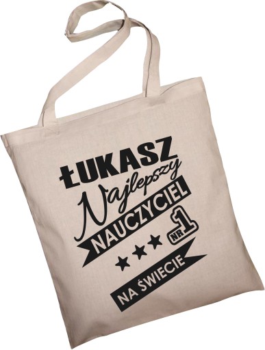 EKO NÁKUPNÁ BAVLNÁ TAŠKA DEŇ UČITEĽOV 9519