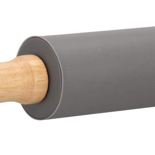 SILIKÓNOVÝ VALEC DO KUCHYNE NA PIZZOVÉ CESTO, OTOČNÝ, 38cm XXL, VEĽKÝ VALEC