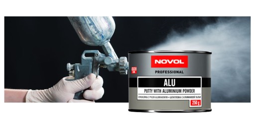 Autotmel Hliníkový tmel na opravy Novol Alu 250g