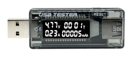 USB TESTER MERAČ NAPÄTIA AKTUÁLNEJ KAPACITY BATÉRIE VOLTMETER AMPÉR