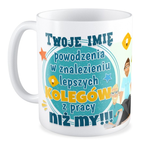 Hrnčekový darček Zbohom Kolegovia z PRÁCE