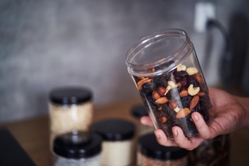 Plastové tégliky 1000ml nádoba 1l 8ks NoBPA