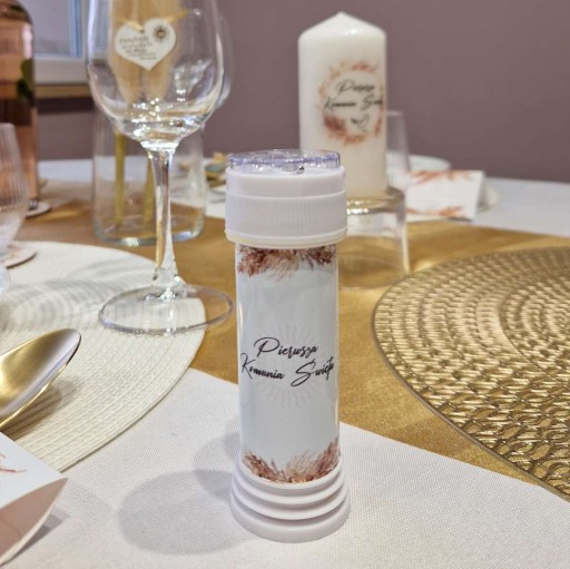 MYDLOVÉ BUBLINY Prvé sväté prijímanie ďakovný darček BOHO gadget
