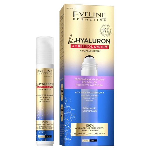 Eveline Cosmetics roll-on pod oči a viečka