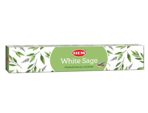 Prémiové vonné tyčinky HEM White Sage 15g